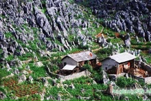 Le géo-parc du plateau karstique de Dông Van. Photo:hagiang24h.net