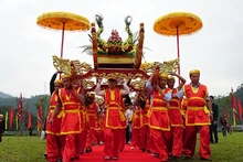 Cérémonie d'ouverture de la fête printanière de Yên Tu 2019. Photo: LD.