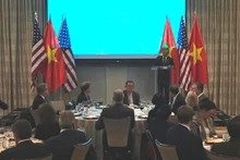 La réception en l’honneur du partenariat intégral Vietnam-États-Unis. Photo : VOV.