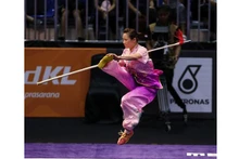 Duong Thuy Vi remporte lundi matin sa deuxième médaille d'or aux SEA Games 29 en Malaisie. Photo: VNA.