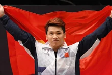 L'haltérophile Trinh Van Vinh a gagné une médailles d'or. 