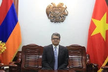 Vahram Kazhoya, ambassadeur d'Arménie au Vietnam. Photo: thoidai.com.vn