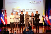 Cérémonie de célébration du 55e anniversaire de l’ASEAN à Buenos Aires, en Argentine. Photo : VNA.