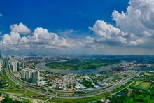 Hô Chi Minh-Ville vue d'en haut. Photo : vneconomy.vn
