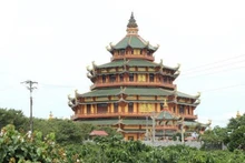 La pagode Phuong Liên Tinh Xa du hameau de Phu An. Photo : VNA.