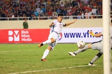 Le Vietnam a un match nul avec la République populaire démocratique de Corée. Photo : thethao247.vn.