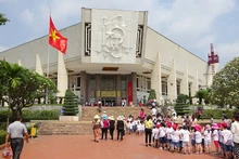 Le Musée Hô Chi Minh à Hanoi. Photo: DH/NDEL.