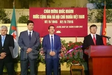 Cérémonie en l’honneur du 71e anniversaire la Fête nationale du Vietnam en Algérie. Photo: VNA.