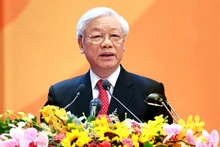 Le Secrétaire général du Parti communiste du Vietnam Nguyên Phu Trong. Photo : NDEL.