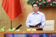 L'Assemblée nationale a décidé d'approuver la proposition du Président du Vietnam, selon laquelle le Premier ministre Pham Minh Chinh est vice-président du Conseil national de défense et de sécurité. Photo : VNA.