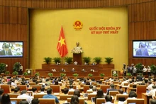 Des députés en séance plénière le 25 juillet. Photo : quochoi.vn.