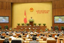 L'AN de la XIVe législature a clôturé sa 10e session le 17 novembre à Hanoi. Photo : NDEL.