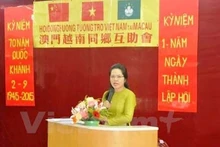 La consule générale adjointe du Vietnam à Hong Kong (Chine) et Macau (Chine), Vu Chi Mai, à la célébration. Photo: VNA.