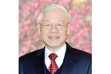 Le Secrétaire général du Parti communiste du Vietnam et Président de la République, Nguyên Phu Trong. Photo : NDEL.
