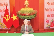 Le Secrétaire général du PCV et Président de la République, Nguyên Phu Trong. Photo : VNA.