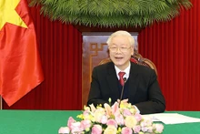 Le Secrétaire général du PCV et Président vietnamien, Nguyên Phu Trong. Photo : VNA.