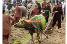 La fête des Labours ou «Tich Diên» exprime le souhait d'avoir une bonne récolte des Vietnamiens. Photo: NDEL.