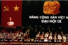 Le IXè Congrès du Parti Communiste du Vietnam, en 2001.