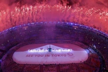 Cérémonie de clôture des Jeux olympiques de Rio 2016. Photo: Reuters. 
