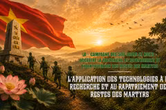 L’application des technologies à la recherche et au rapatriement des restes des martyrs