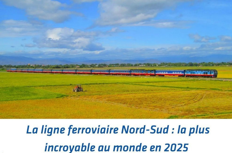 La ligne ferroviaire Nord-Sud : la plus incroyable au monde en 2025