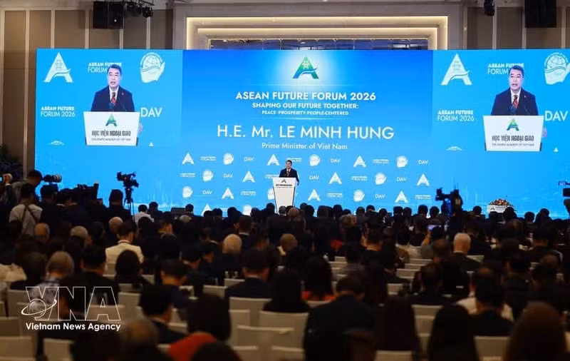 Ouverture du Forum de l'avenir de l'ASEAN 2026 à Hanoï. Photo : VNA.