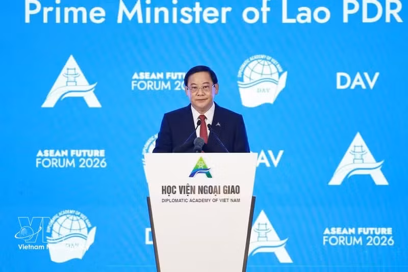Le Premier ministre lao, Sonexay Siphandone. Photo : VNA.