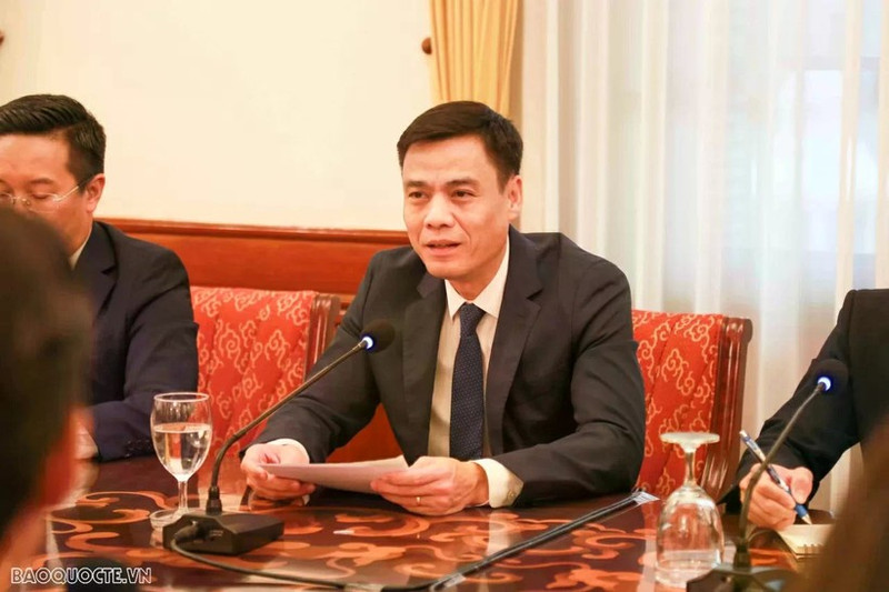 Le vice-ministre des Affaires étrangères, Dang Hoang Giang. Photo : baoquocte.