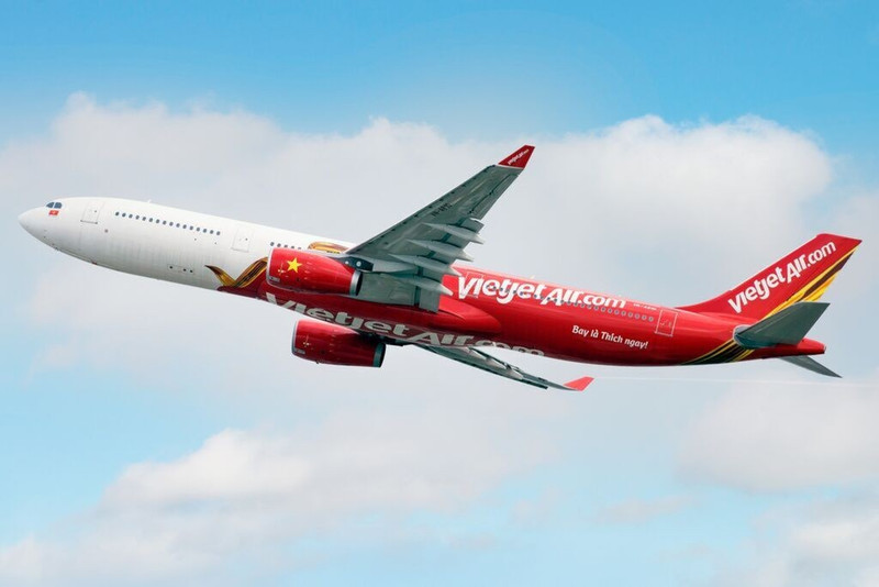 Un avion économe en carburant et respectueux de l’environnement de Vietjet. Photo : Vietjet.