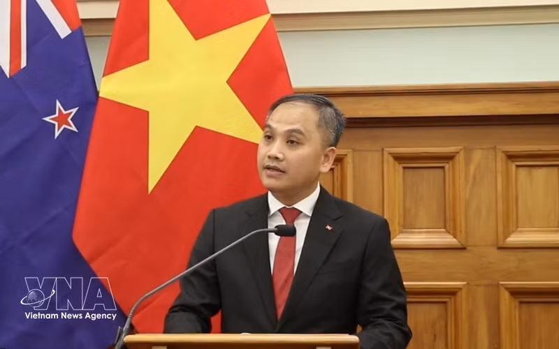 L’ambassadeur du Vietnam en Nouvelle-Zélande, Phan Minh Giang. Photo : VNA.