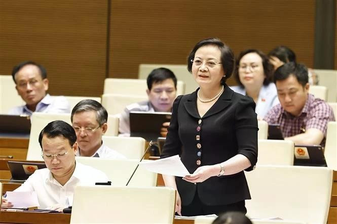 La ministre de l'Intérieur, Pham Thi Thanh Tra. Photo : VNA.