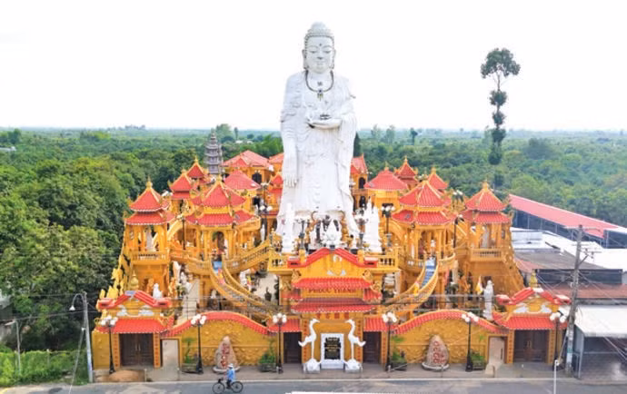 Vue d’ensemble du sanctuaire Phuoc Thanh.