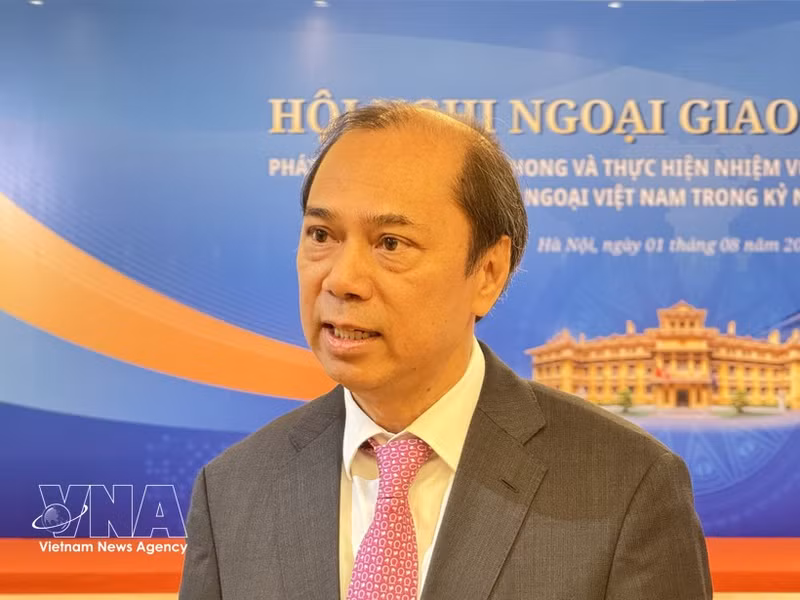 L'ambassadeur du Vietnam aux États-Unis, Nguyen Quoc Dung. Photo : VNA.