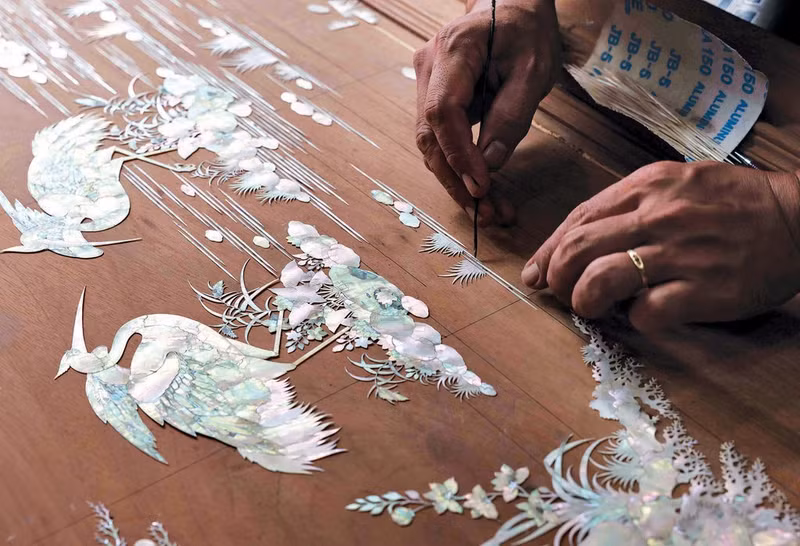 L’incrustation est un processus comprenant plusieurs étapes successives. Photo : CVN.