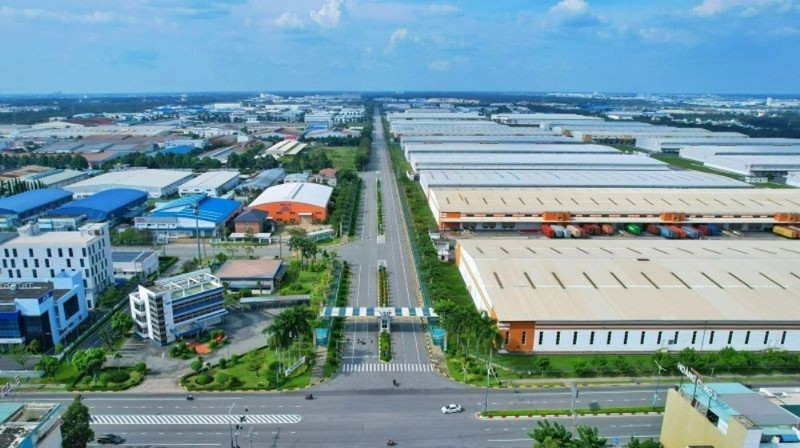 Un coin du parc industriel VSIP2 à Ho Chi Minh-Ville. Photo : NDEL.