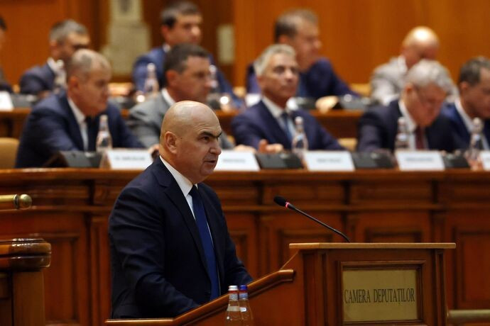 Le nouveau Premier ministre roumain Ilie Bolojan. Photo : Xinhua/VNA.