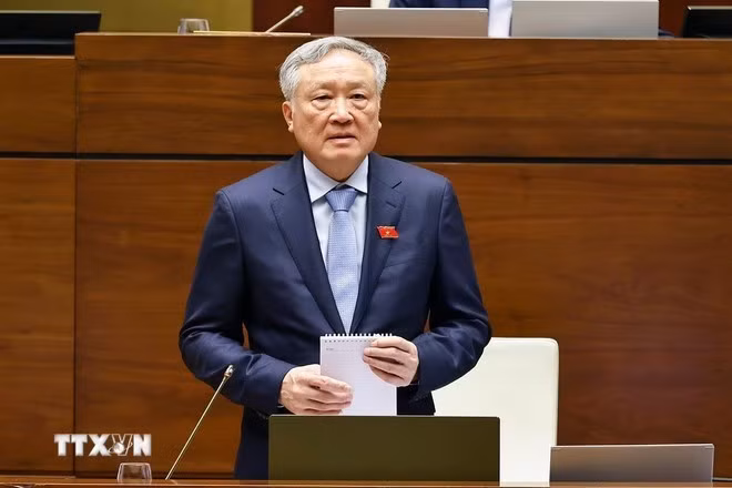 Le vice-Premier ministre permanent du Vietnam, Nguyen Hoa Binh. Photo : VNA.