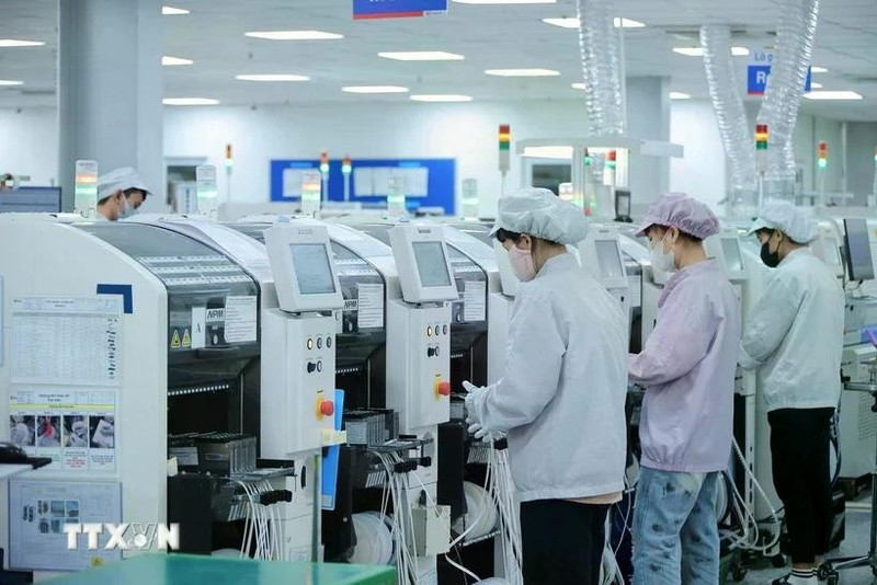 Les entreprises européennes optimistes quant au potentiel de croissance à long terme du Vietnam. Photo : VNA.