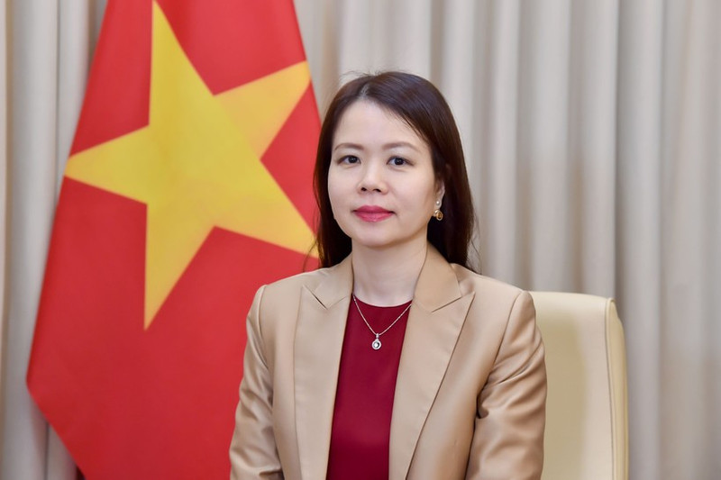 La vice-ministre vietnamienne des Affaires étrangères, Nguyen Minh Hang. Photo : ministère des Affaires étrangères.