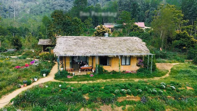 Le village de Luôc séduit les visiteurs par sa beauté préservée.