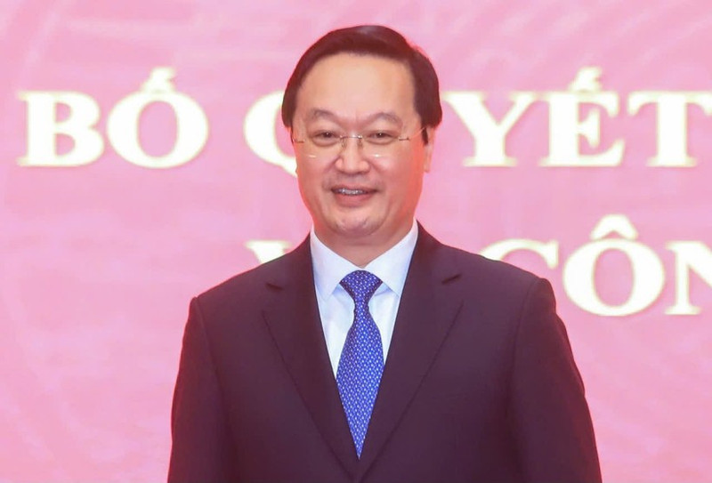 Nguyen Duc Trung, nouveau président du Comité populaire de Hanoï. Photo : VNA.