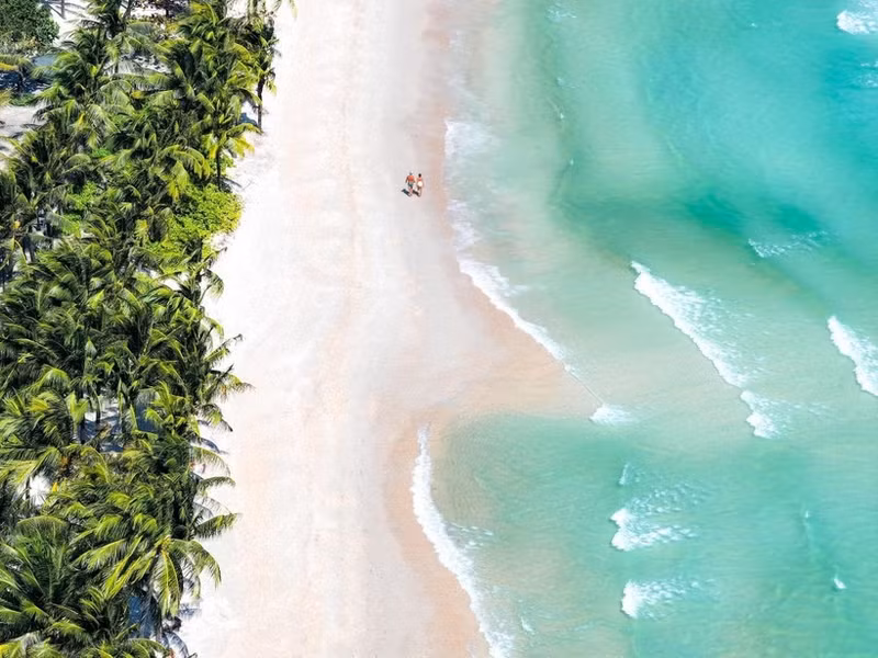 Avec certaines des plus belles plages du monde, comme la plage de Kem, Phu Quoc devient rapidement une destination prisée des voyageurs de la République de Corée. Photo : Fabl Belek.