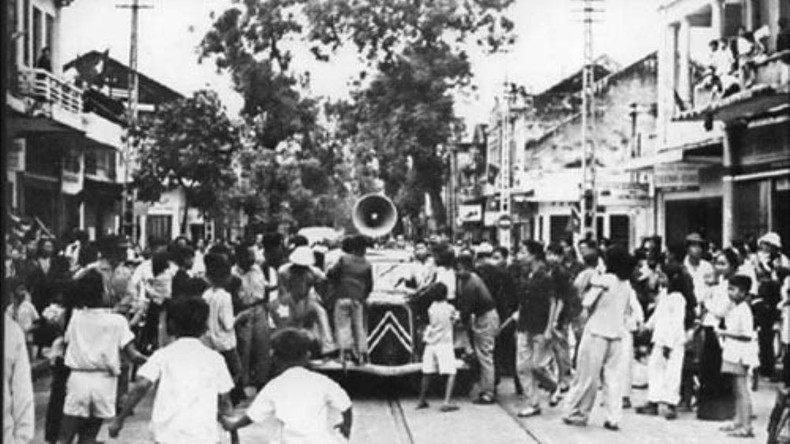 L’ordre de l’insurrection générale pour la prise du pouvoir fut largement diffusé le 19 août 1945. Photo d’archives : VNA. image-5.jpg