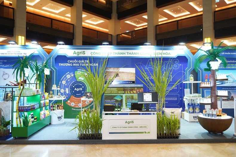 TTC AgriS déploie un modèle d’économie agricole intelligente basé sur une plateforme intégrée AgTech-FoodTech-FinTech. Photo : Daibieunhandan. gian-hang-nd68.jpg