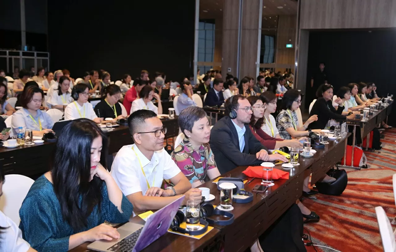 L’atelier réunit près de 100 organisations non gouvernementales étrangères opérant au Vietnam. Photo : Baoquocte. img-090020250606111238.png