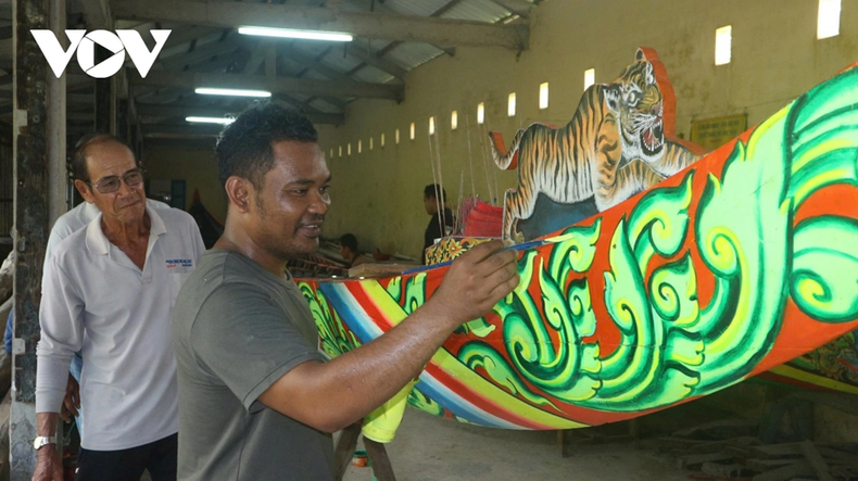 La pagode Cham Pa choisit le tigre comme animal emblématique. Photo : VOV. chua-cham-pa-chon-linh-vat-bieu-tuong-la-con-ho.png