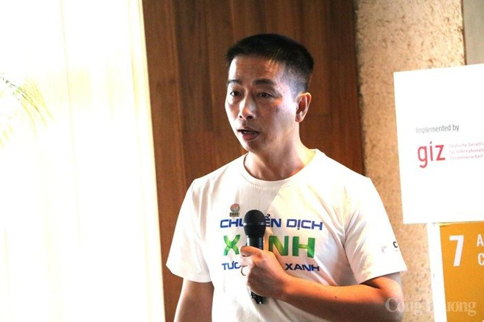 Le Van Hoang, conseiller en énergie du projet Case for Southeast Asia. Photo : Congthuong img6213-18210132.jpg
