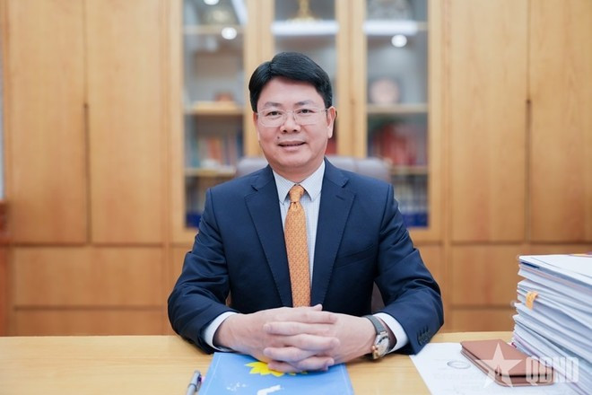 Le vice-ministre de la Justice Nguyen Thanh Tinh. Photo : Quandoinhandan. 6-7-nguyenthanhtinh.jpg