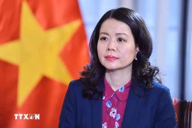 La vice-ministre des Affaires étrangères du Vietnam, Nguyên Minh Hang. Photo : VNA