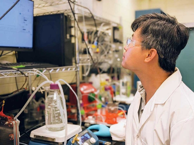 Face aux défis croissants du changement climatique, le développement de technologies efficaces et respectueuses de l’environnement pour le traitement des émissions de CO₂ est devenu une priorité mondiale. Photo : baodautu.vn